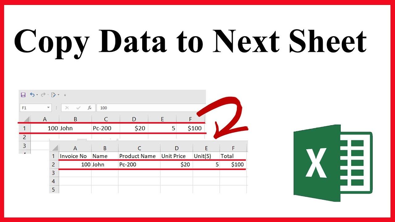 11 How To Copy Specific Data From One Sheet To Another In Excel Using