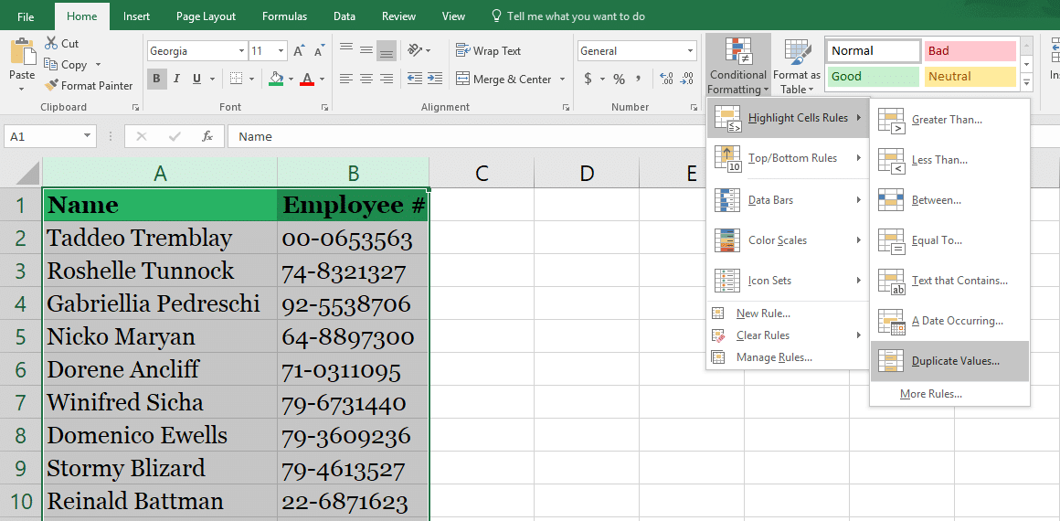 11 How To Find Duplicate Names In Excel Workbook References Fresh News