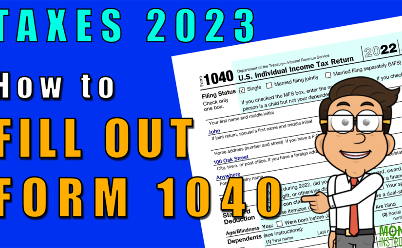 2023 Form 1040 Instructions Printable Forms Free Online