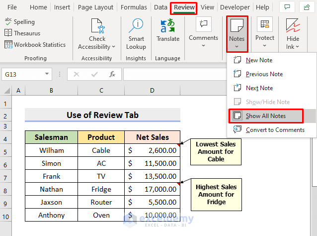 3 Ways To Hide Notes In Excel Easily Excel Tutorials Templates Tools