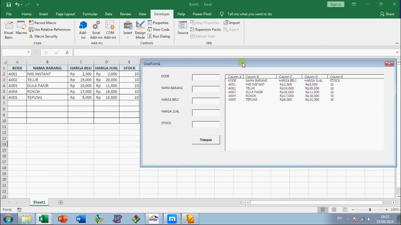 365 Transfer Data Excel Dengan Cara Mudah Youtube