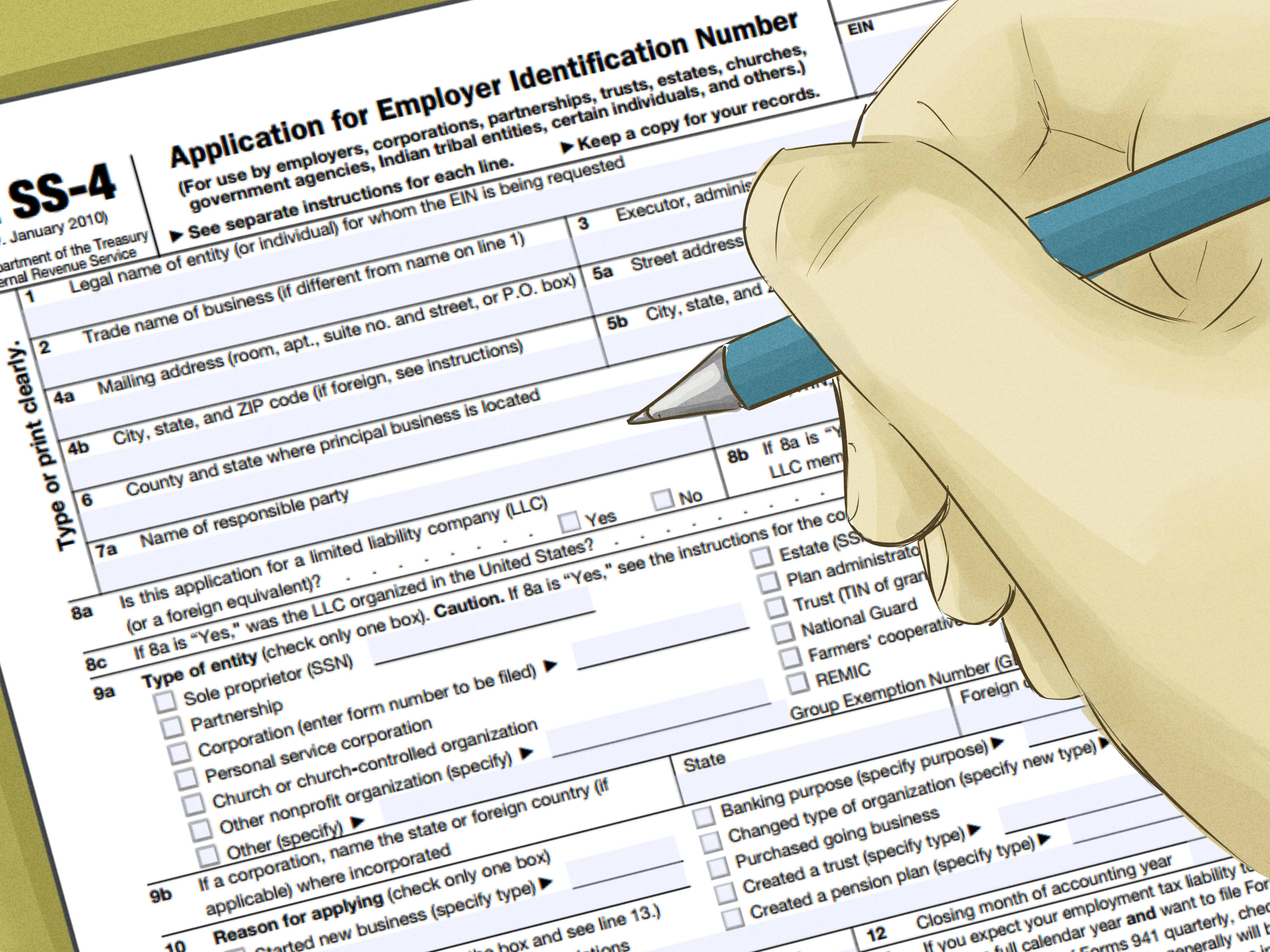 4 Ways To Find A Federal Tax Id Number Wikihow