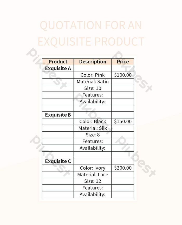 5 Tips For Crafting An Irresistible Product Quotation Excel