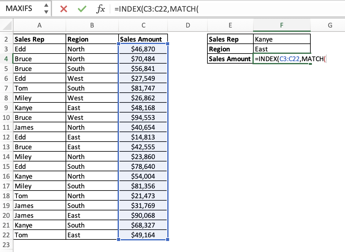 7 Easy Steps To Master Index Match With Multiple Criteria