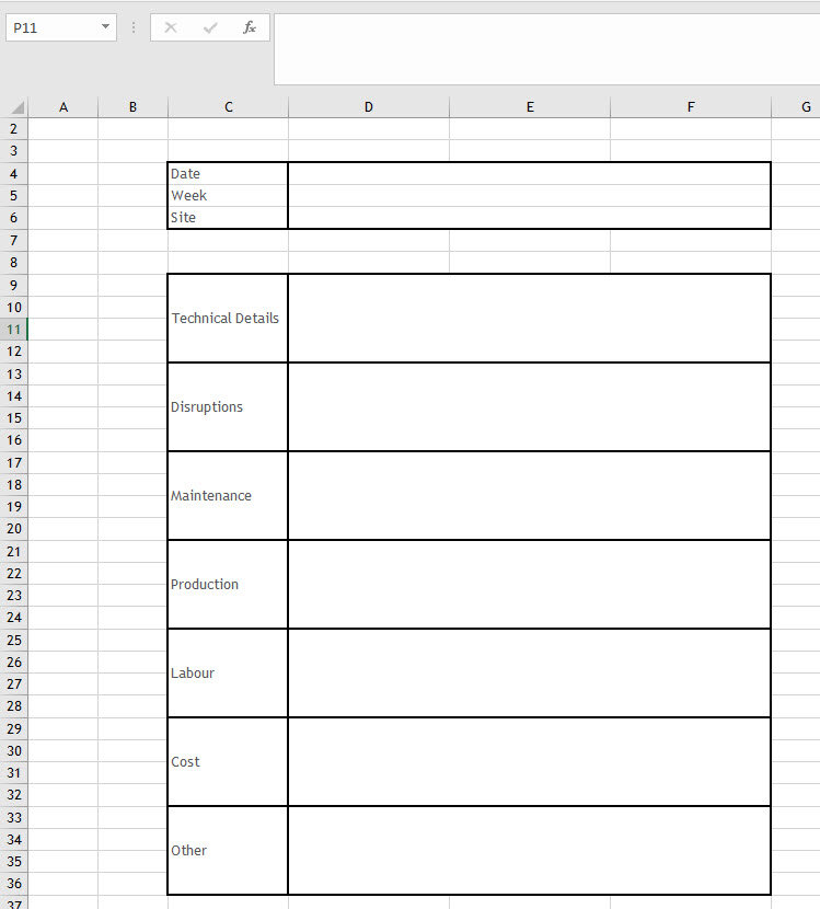 7 Excel Input Form Template Excel Templates