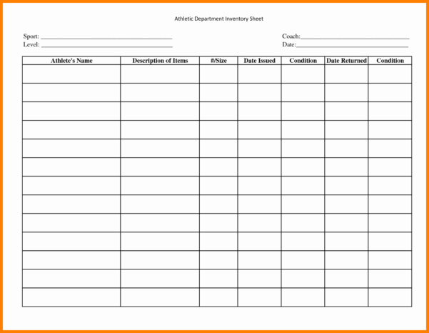 7 Uniform Inventory Spreadsheet Balance Spreadsheet Also Inventory Spreadsheet Excelguider Com