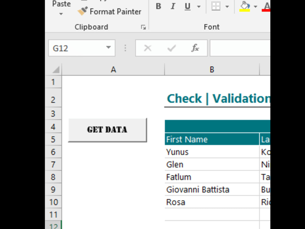 A Fully Automated Excel Sheet Upwork