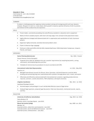 Achow Resume Pdf Free Download