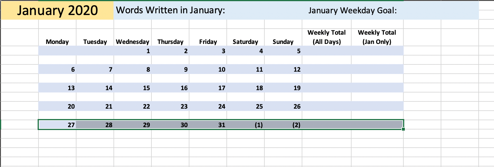 Building A Productivity Spreadsheet Step By Step Guide With Pictures