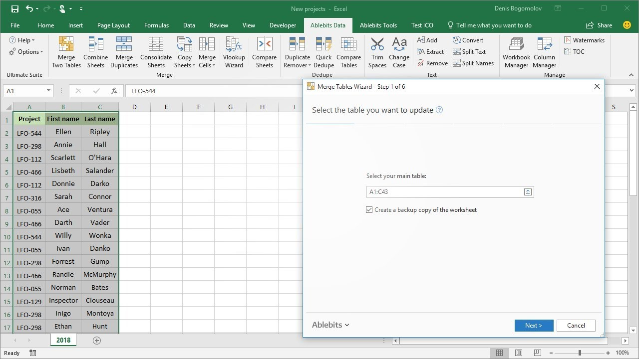 Efficiently Split Data Across Multiple Excel Sheets