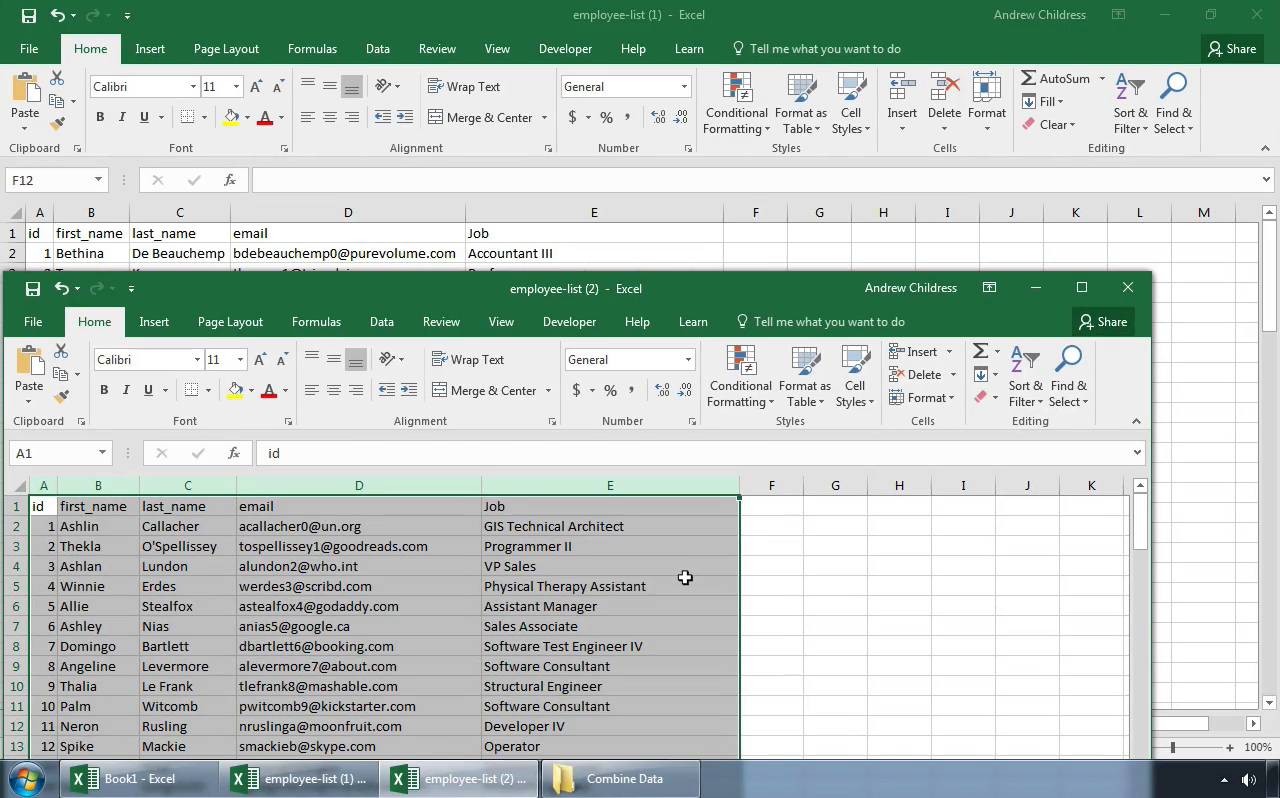 Cara Mengambil Data Dari File Lain Di Excel Ifaworldcup Com