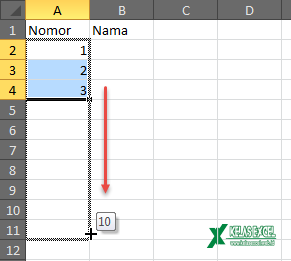 Cara Menggunakan Auto Fill Data Pada Microsoft Excel Kelas Excel Id