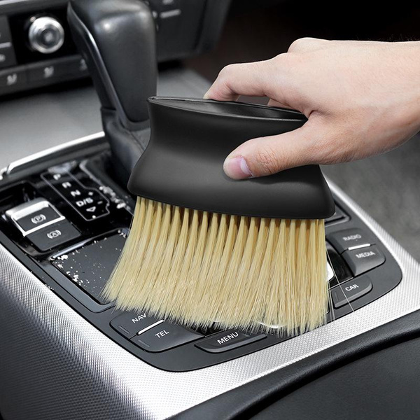 Carmax Car Interior Detailing Brush For Dusting And Cleaning Long Bristles To Access All