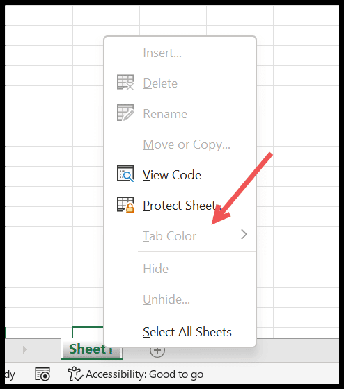 Change Tab Color In Excel Worksheet Tab Background Color Worksheets