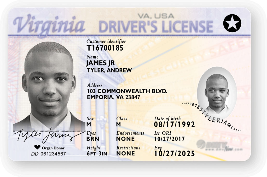 Check Point New Virginia Driver Amp 39 S Licenses Will Be Needed To Fly Domestically Beginning October