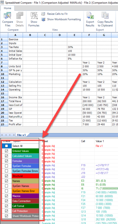 Compare Spreadsheets In Excel For Changes Auditexcel Co Za