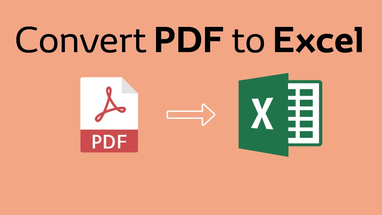 Convert Pdf Into Microsoft Excel In A Very Simple Way Youtube