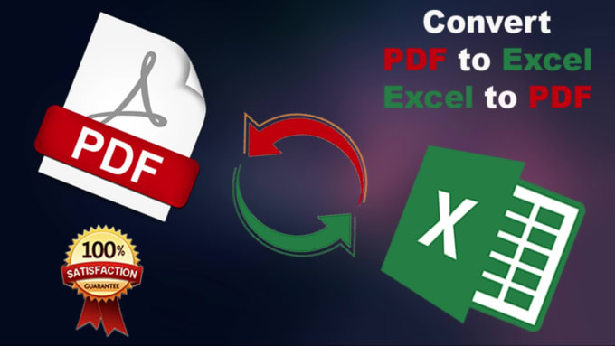 Convert Pdf To Excel Or Excel To Pdf By Edgecoder Fiverr