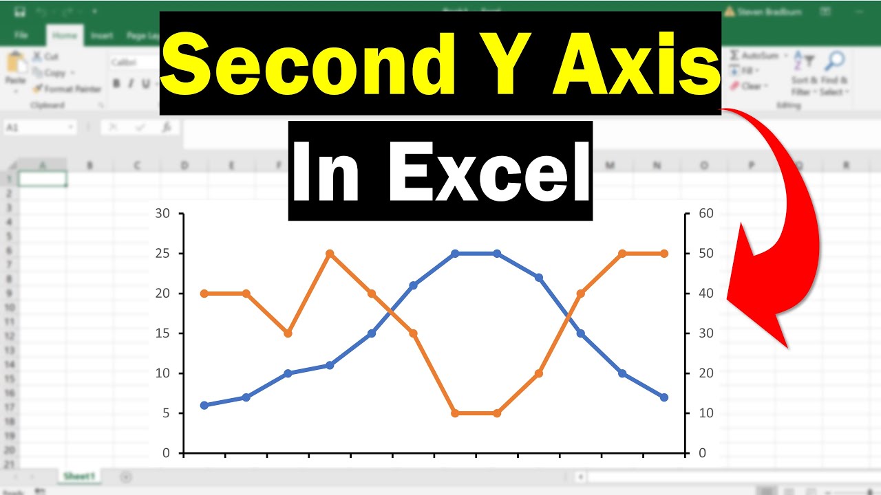 Creating An Xy Scatter Plot In Excel Youtube