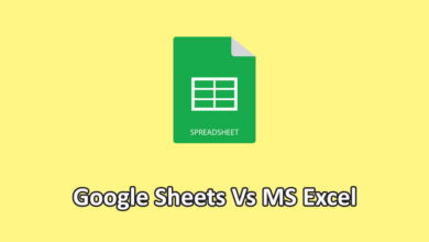 Difference Between Google Sheets Vs Excel Sheet Full Explanation Vmace Excel Googlesheets