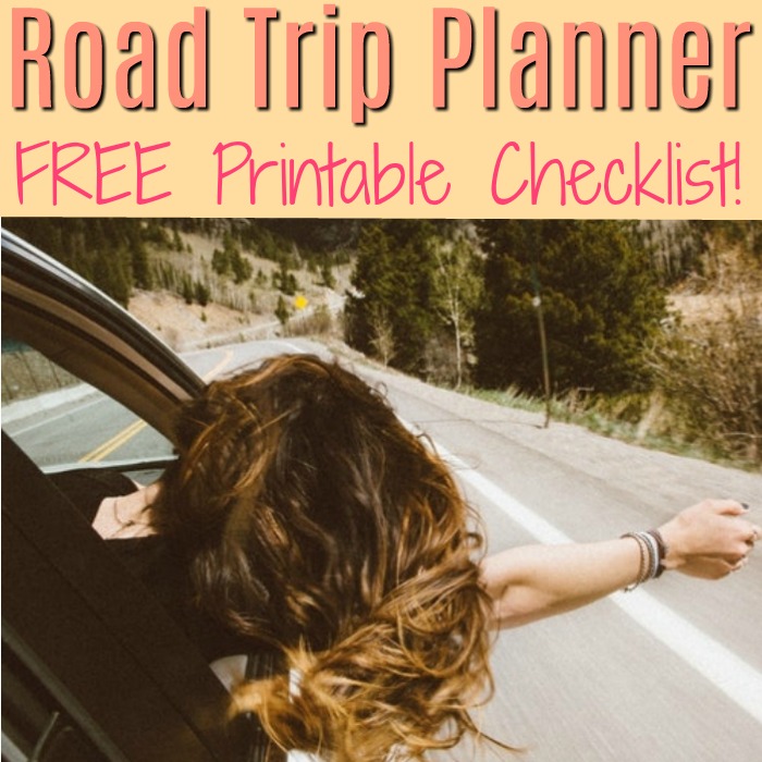 Digital Download Printable Road Trip Planner Checklist Ultimate Packing