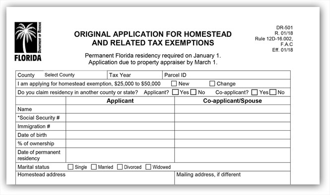 Duval County Homestead Exemption Form Exemptform Com