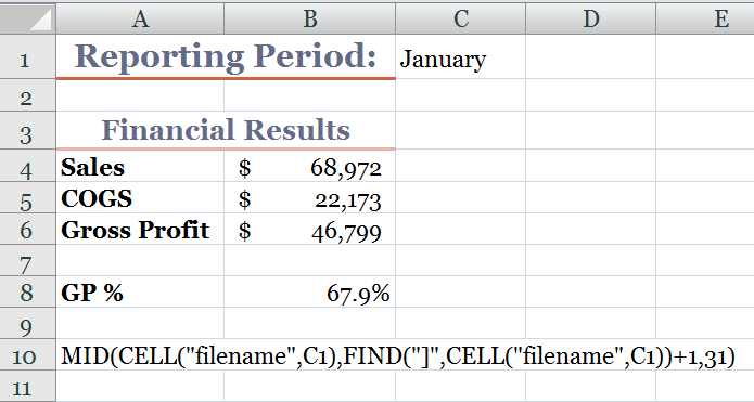 Dynamically Update A Cell With An Excel Worksheet Name The Company Rocks