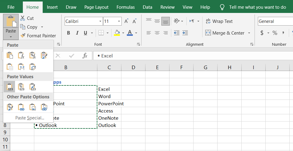 Easy Way To Copy And Paste List Into Excel Nightlas