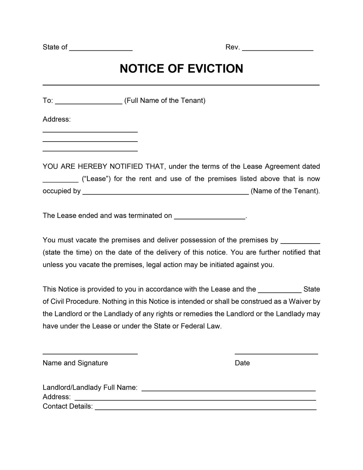 Eviction Notice Shown Image Photo Free Trial Bigstock