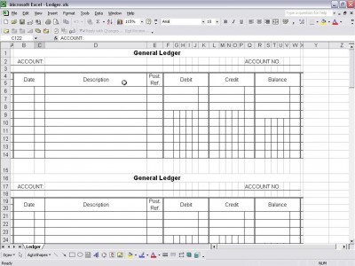 Excel Accounting Ledger Template Free