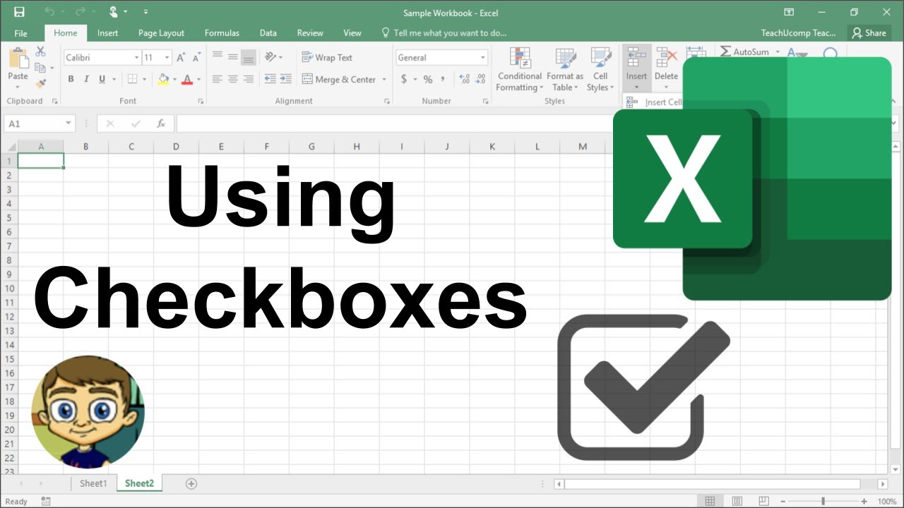 Excel Checklist How To Insert Checkboxes Excel Me Check Box Kaise Banaye Checklist Youtube