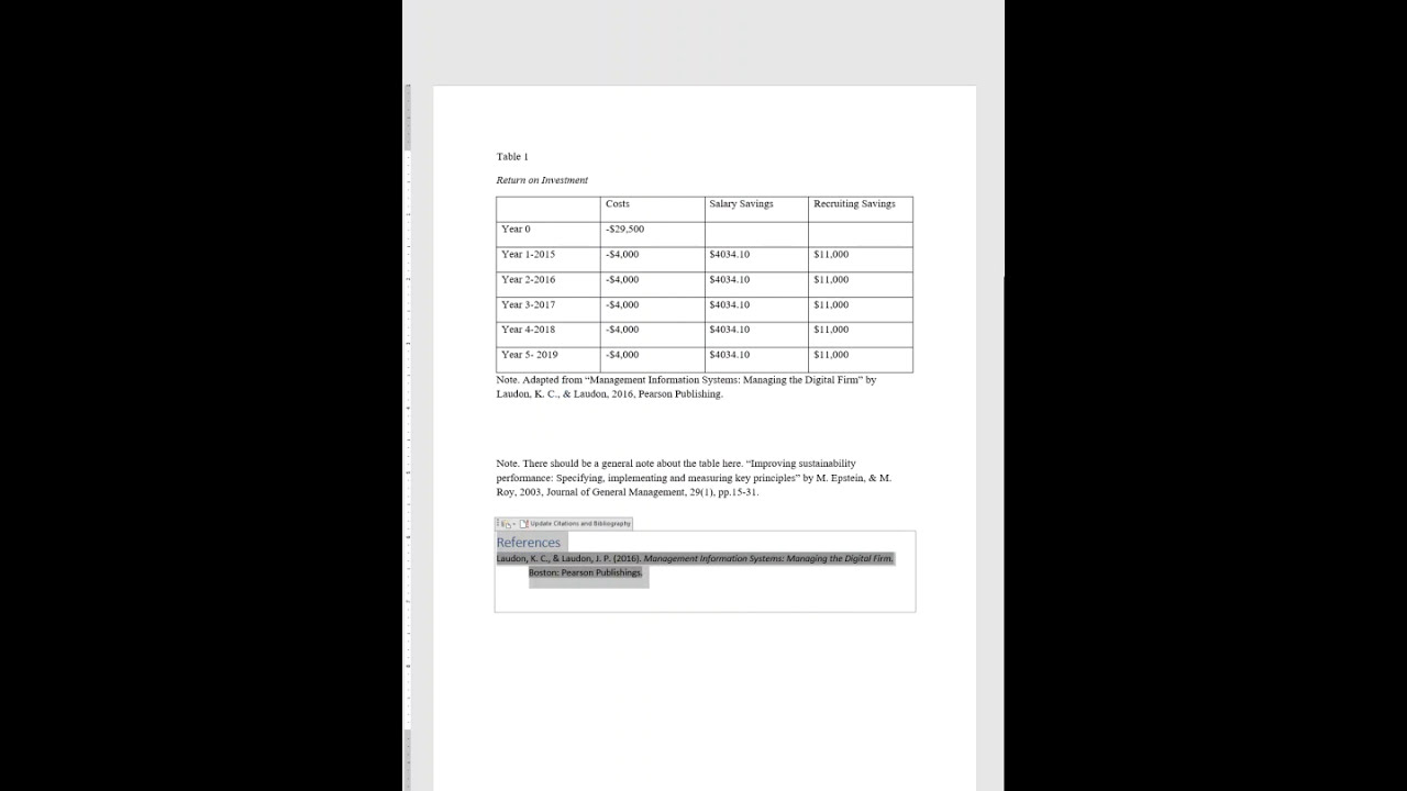 Excel Formatting Tables Youtube