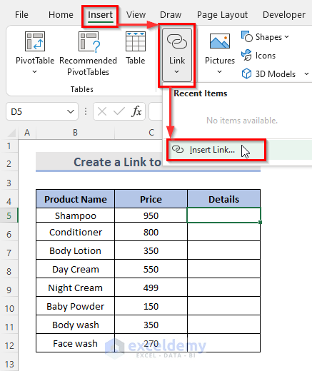 Excel Formula To Link Data Between Worksheets