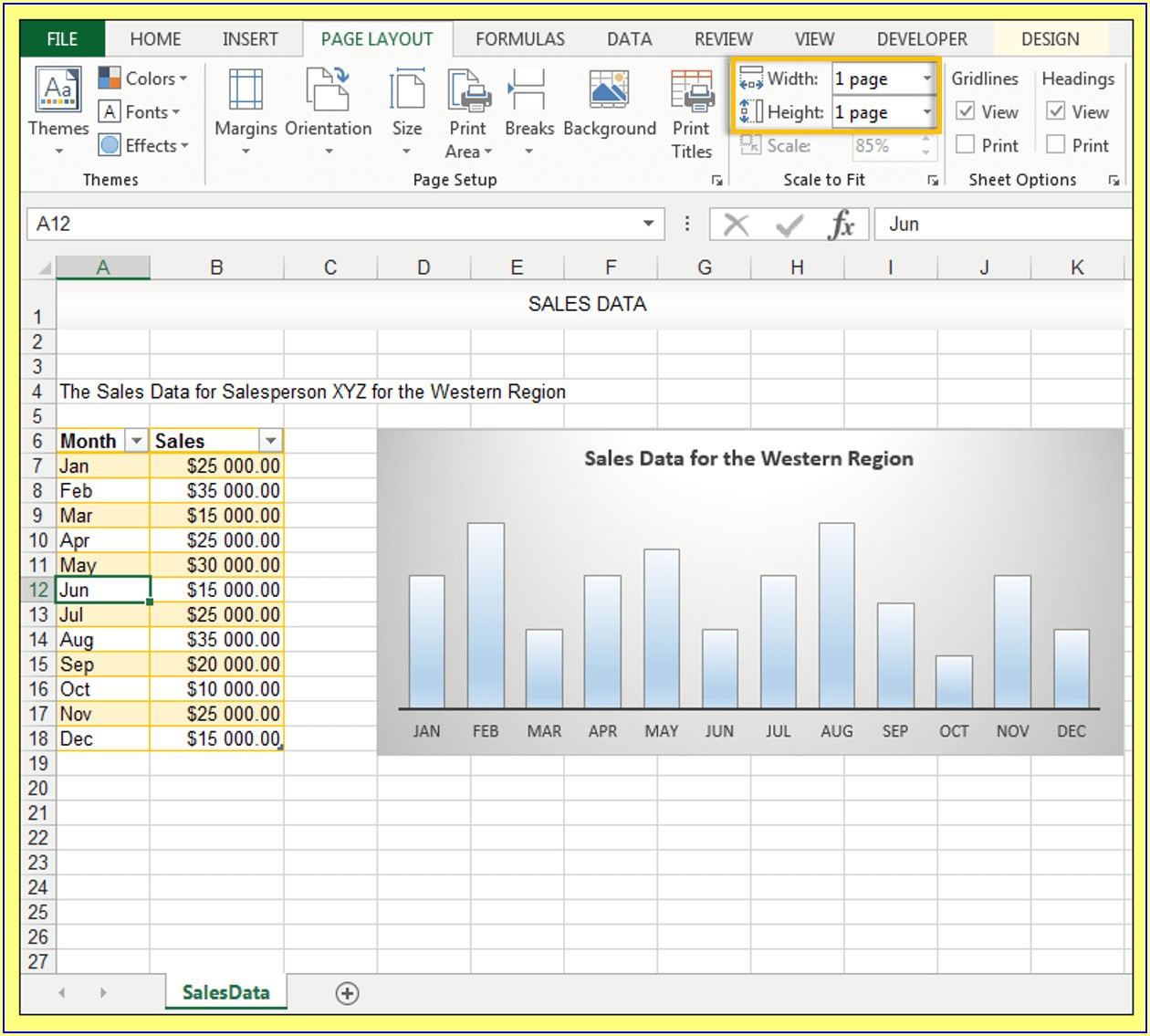 Excel How Do Print Out A Large Worksheet On One Page Using Excel Youtube