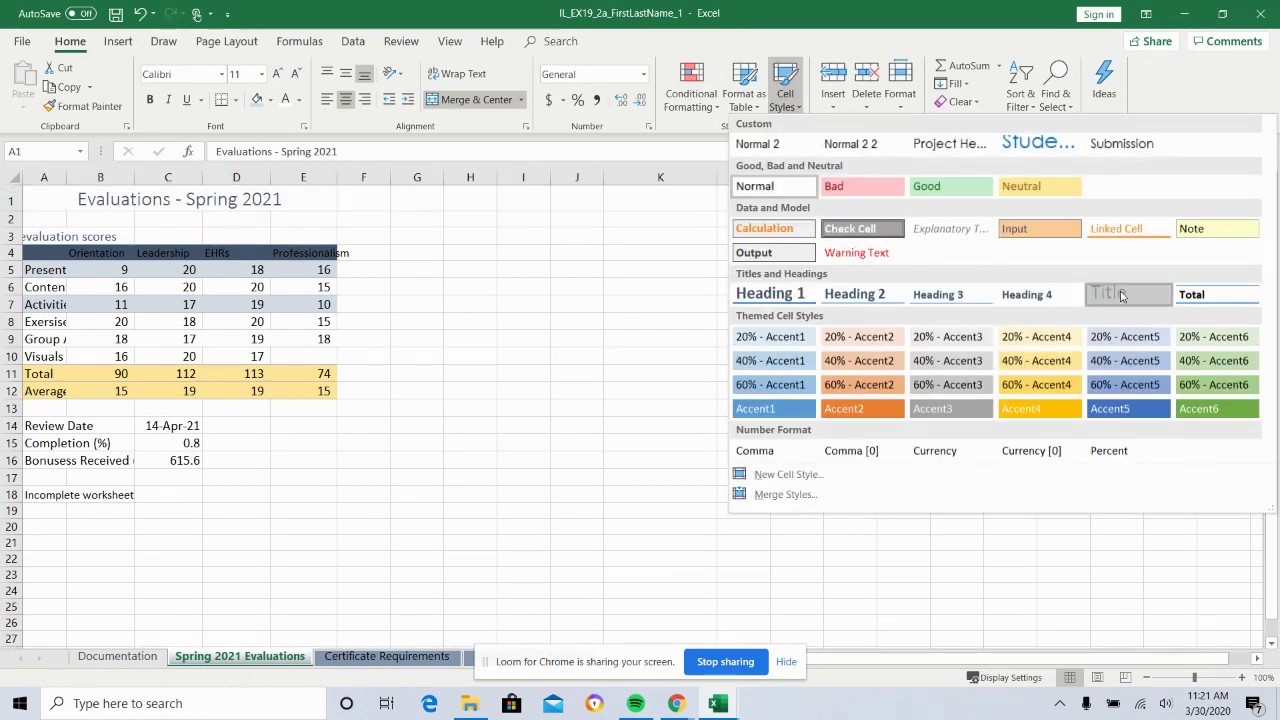 Excel Module 03 Soybean Exercise Youtube