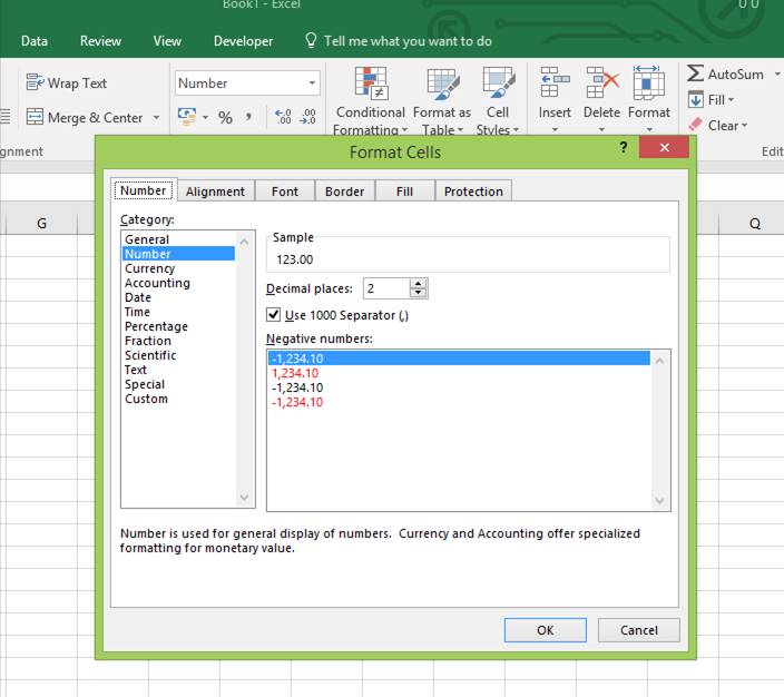 Excel Number Formatting Support And Information Zone