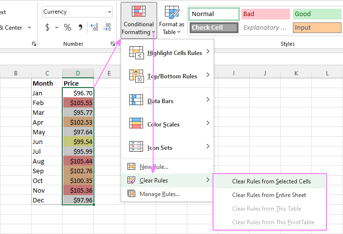 Excel Quickly Find And Change Text To Numbers With Conditional