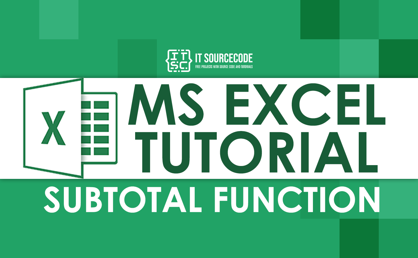 Excel Subtotal Function With Example And Simple Formula