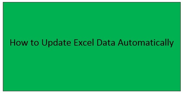 Excel Tutorial How To Automatically Update Date In Excel Excel