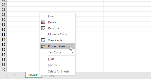 Excel Vba Protect Sheet With Password In 2 Easy Steps Free Easy To