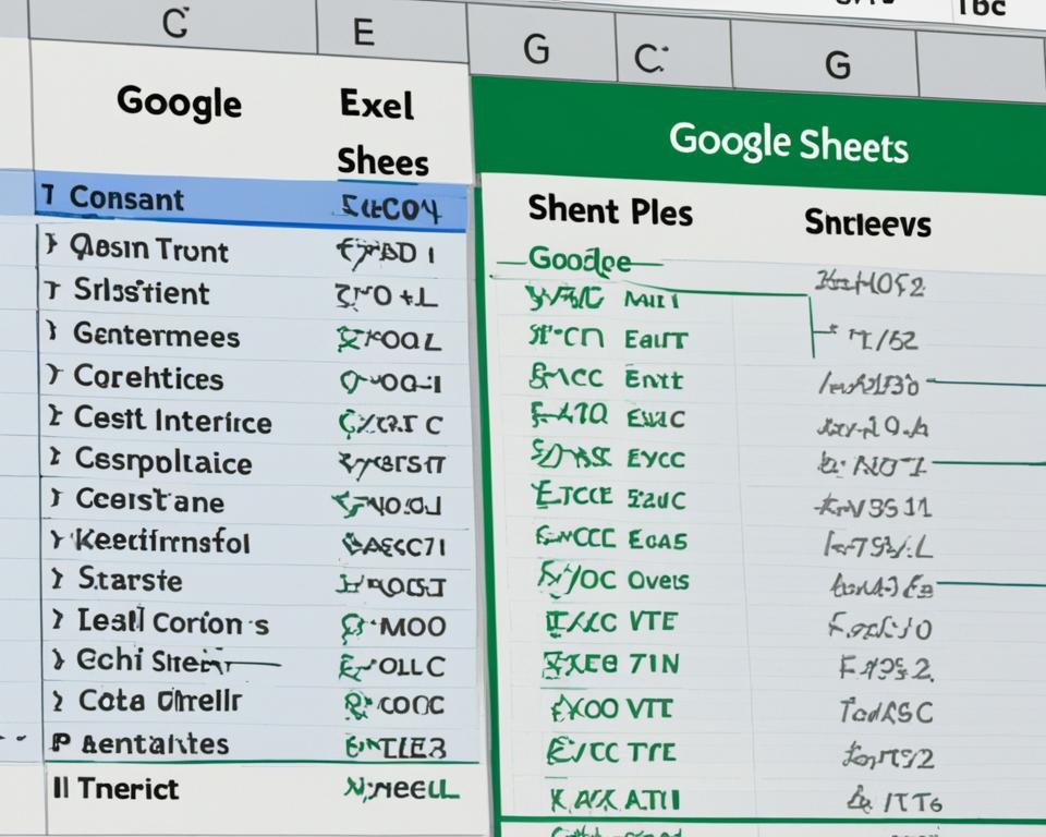 Excel Vs Google Sheets Dataflair