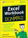 Excel Workbook For Dummies Cheat Sheet Workbook