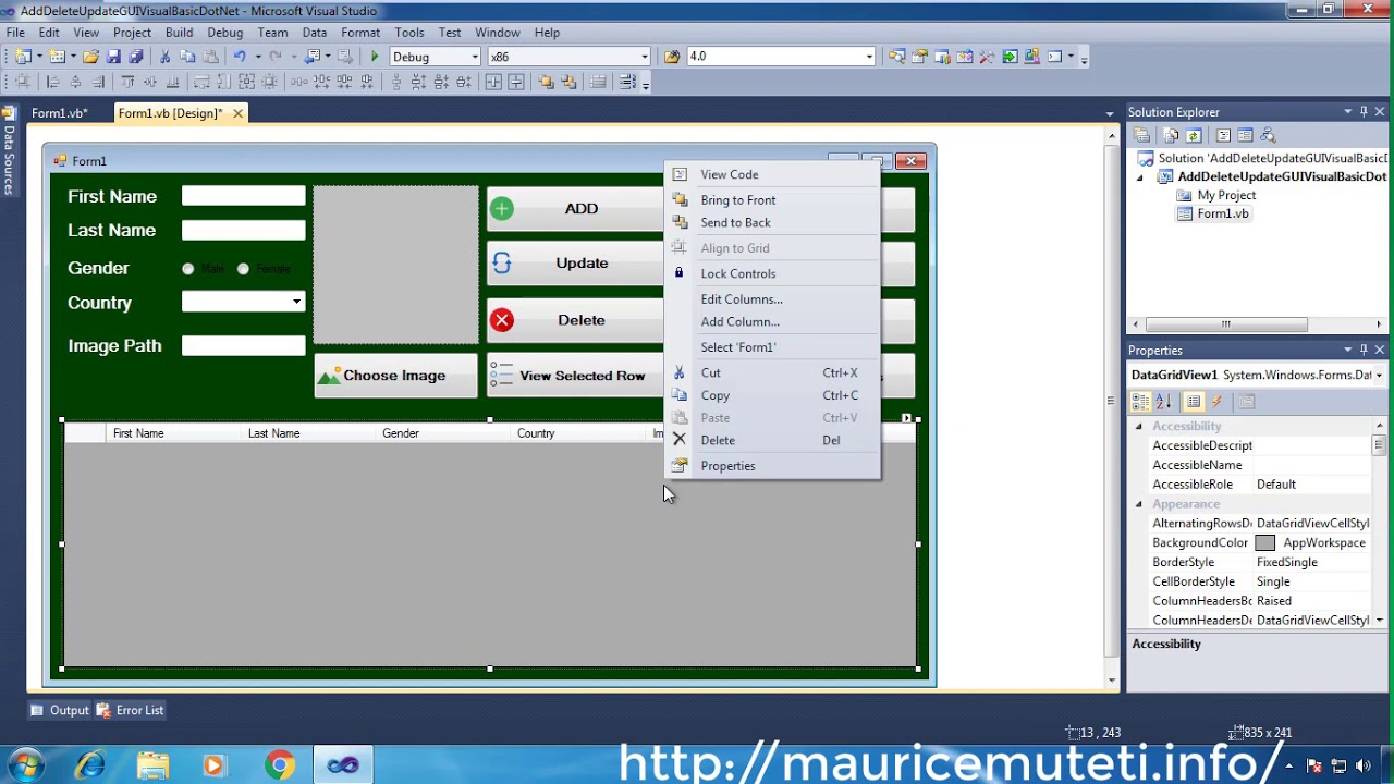 Export Data With Image From Datagridview To Excel In Vb Net Complete