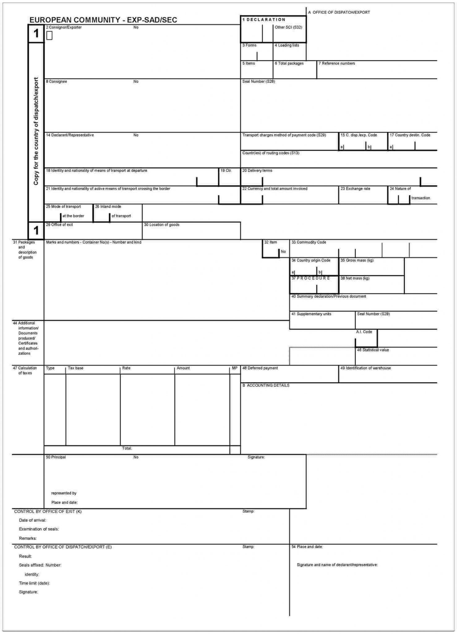 Export Declaration In The Us And In The Eu Shiphub