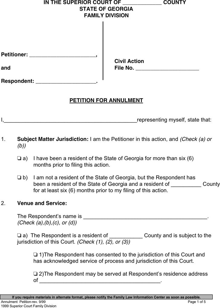 File Annulment In Georgia In 3 Simple Steps Updated Process