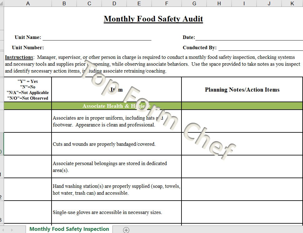 Food Safety Food Safety Self Inspection Food Safety Safety