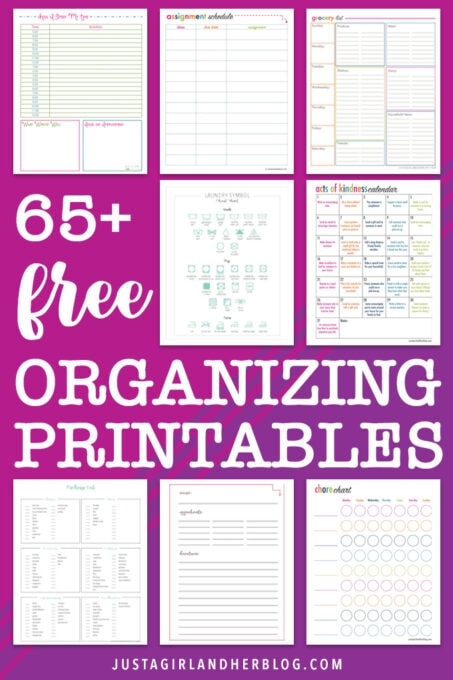 Free Printable Forms For Organizing Fillable Form 2024