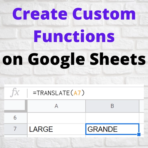 Google Sheets Functions