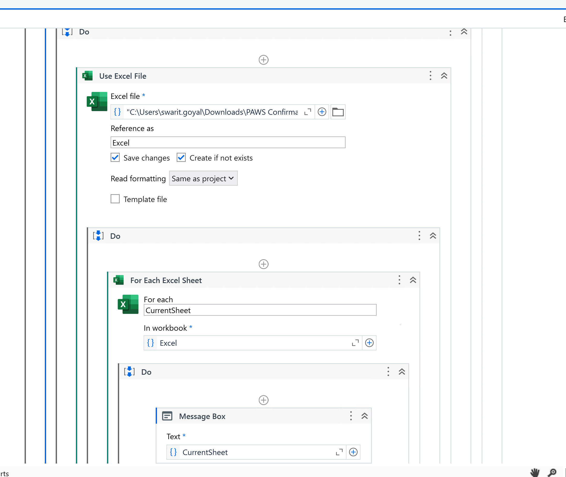 Hot To Get All Excel Sheet Name In Modern Excel Activity Studio Uipath Community Forum