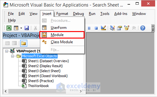 5 Ways to Search Sheet Names in Excel Quickly